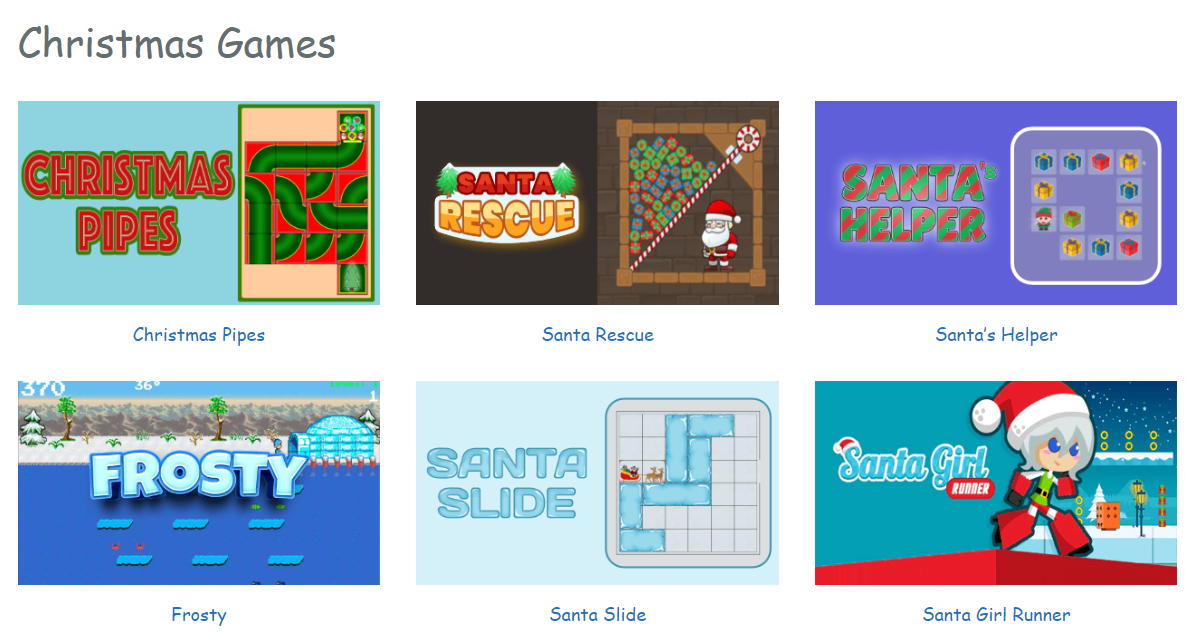Xmas Safekidgames